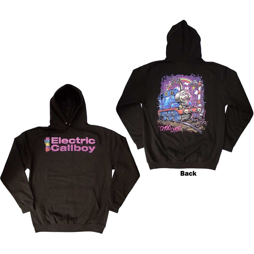 Electric Callboy - Pullover Black Hoodie (Thomas The Cranky Engine) - COMING SOON