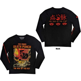 Five Finger Death Punch - Way Of The Fist Long Sleeve Black Shirt