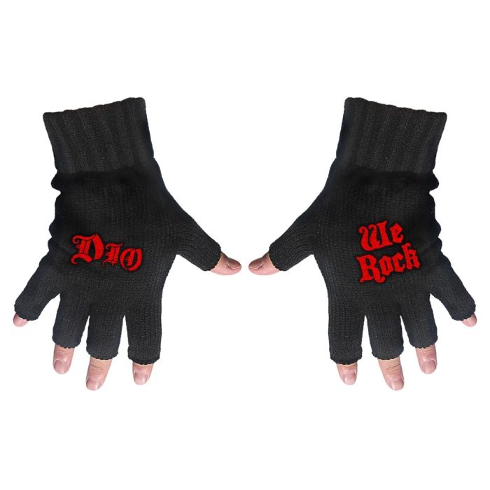 Dio - Fingerless Gloves (We Rock)