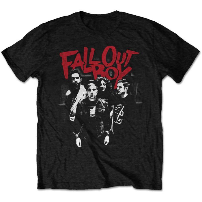 Fall Out Boy - Punk Scratch Black Shirt