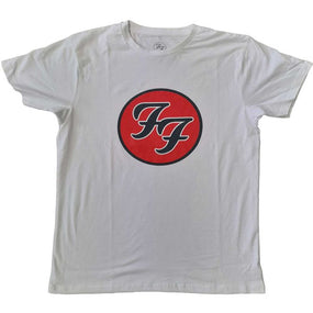 Foo Fighters - FF Logo White Shirt