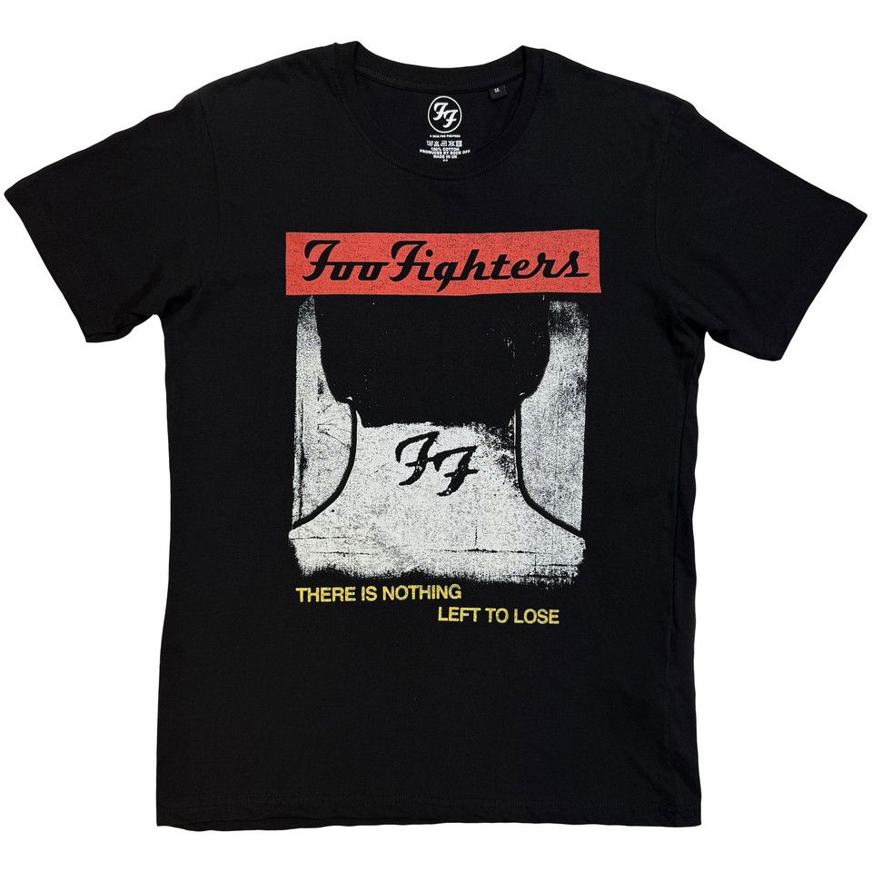 Foo Fighters - Nothing Left To Lose Black Shirt - 100% Official Merchandise - COMING SOON