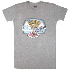 Green Day - Dookie Womens Fitted Grey Dress Shirt
