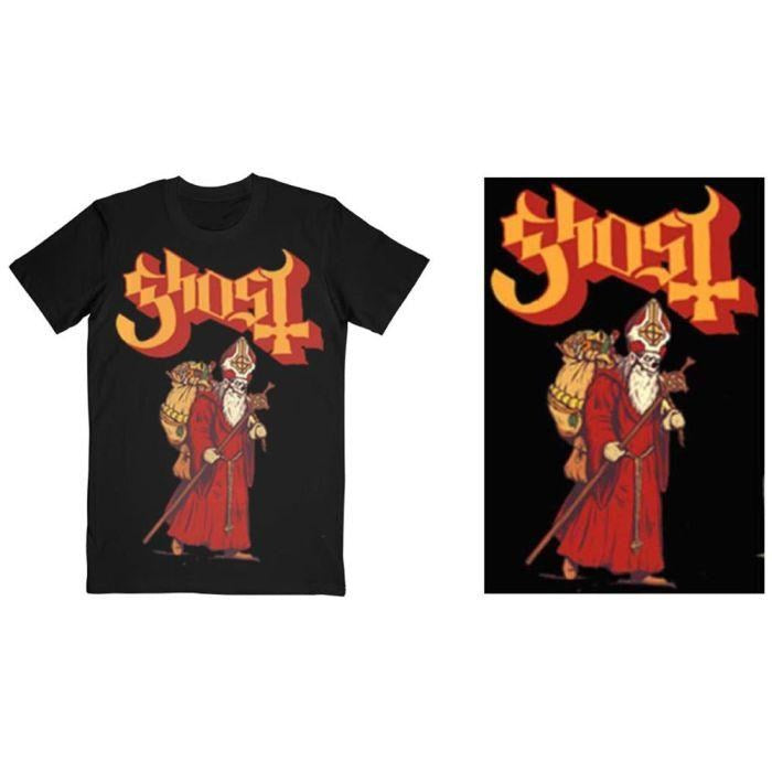 Ghost - Papa Noel Xmas Black Shirt - 100% Official Merchandise