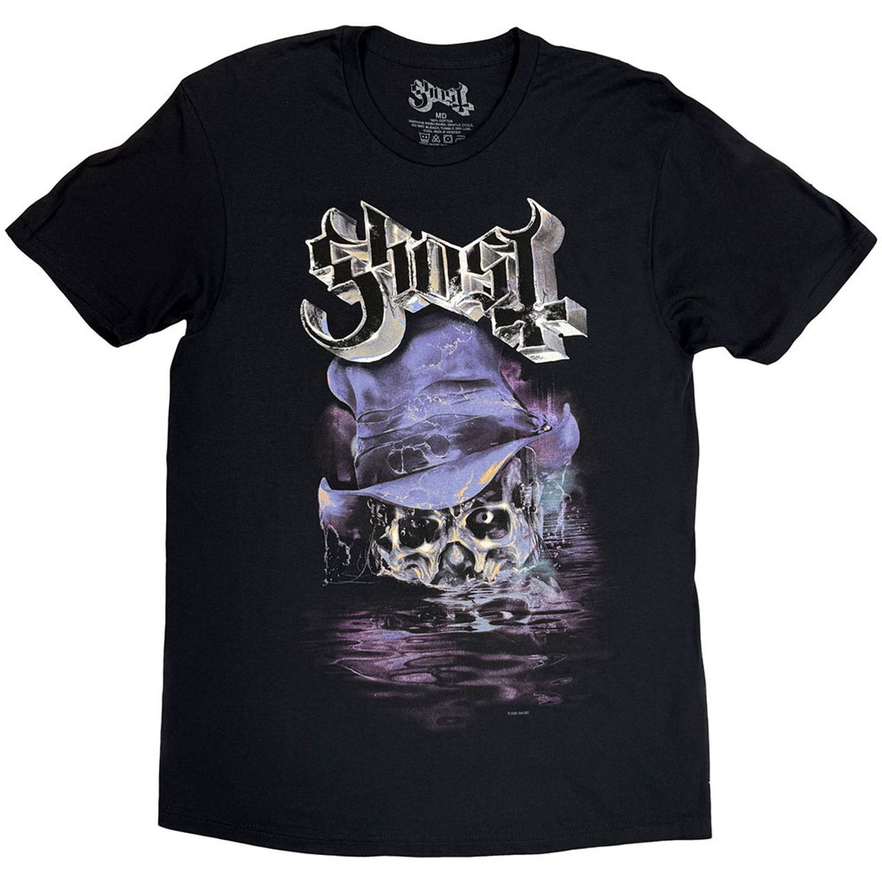 Ghost - Skeleta Admat Euro Tour Black Shirt- 100% Official Merchandise