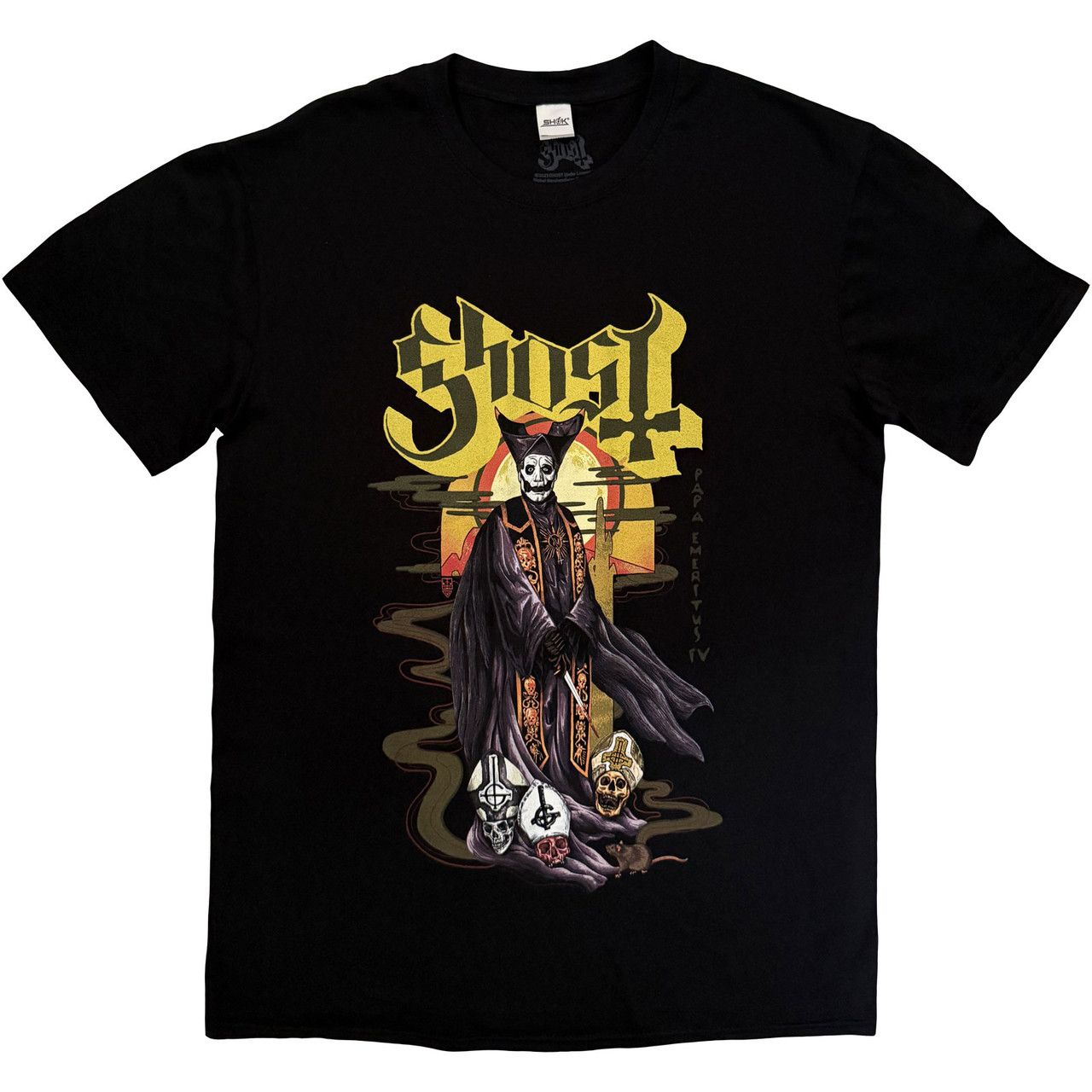 Ghost - Mondo Mucha Black Shirt - 100% Official Merchandise - COMING SOON