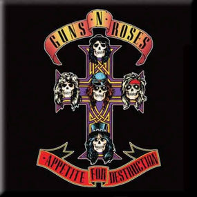 Guns N Roses - Magnet (75mm x 75mm) - Appetite For Destruction