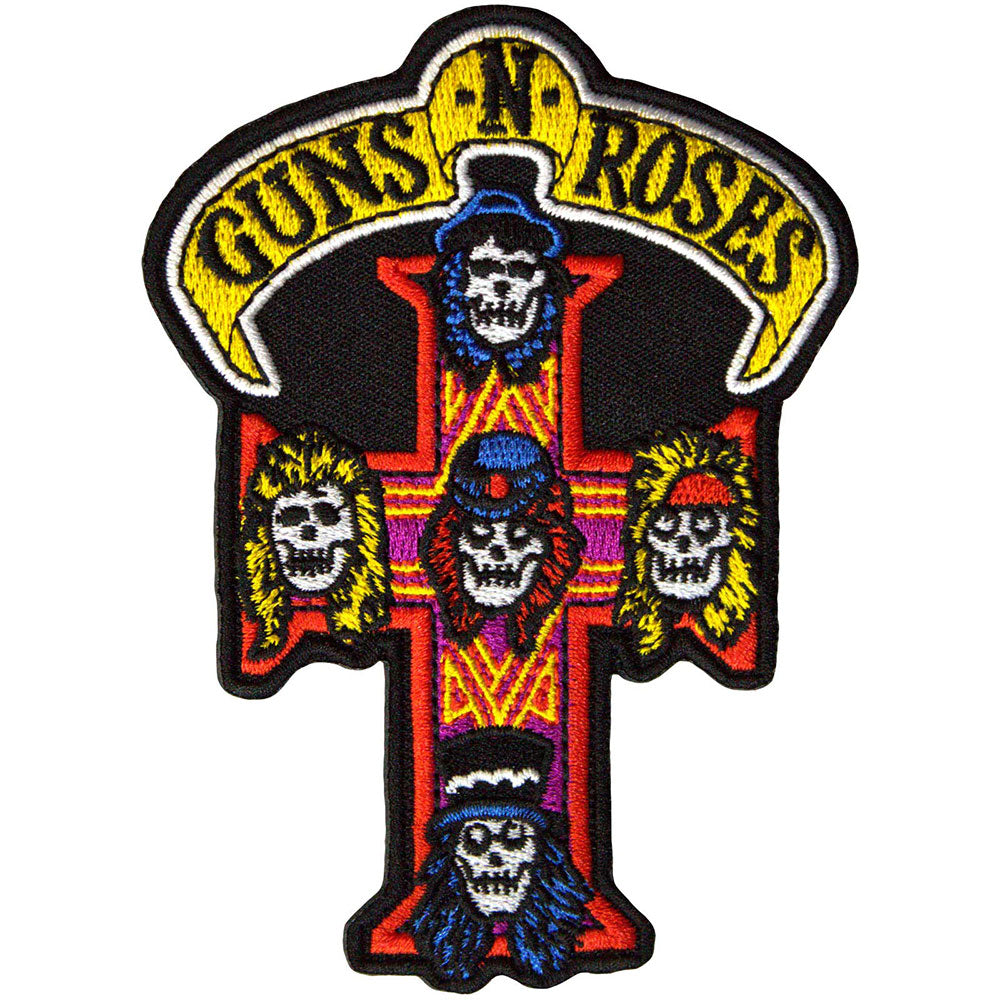 Guns N Roses - Appetite For Destruction Cut-Out () Sew-On Patch