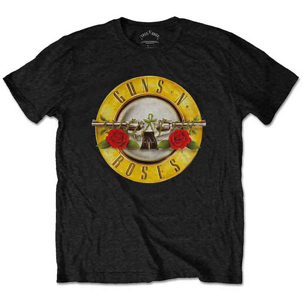 Guns N Roses - Classic Bullet Logo Toddler and Youth Black Shirt - COMING SOON