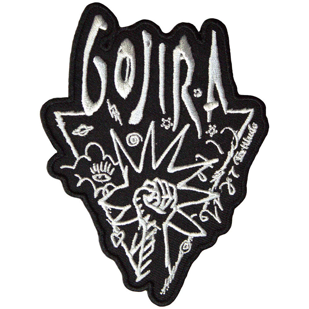 Gojira - Power Glove (80mm x 110mm) Sew-On Patch