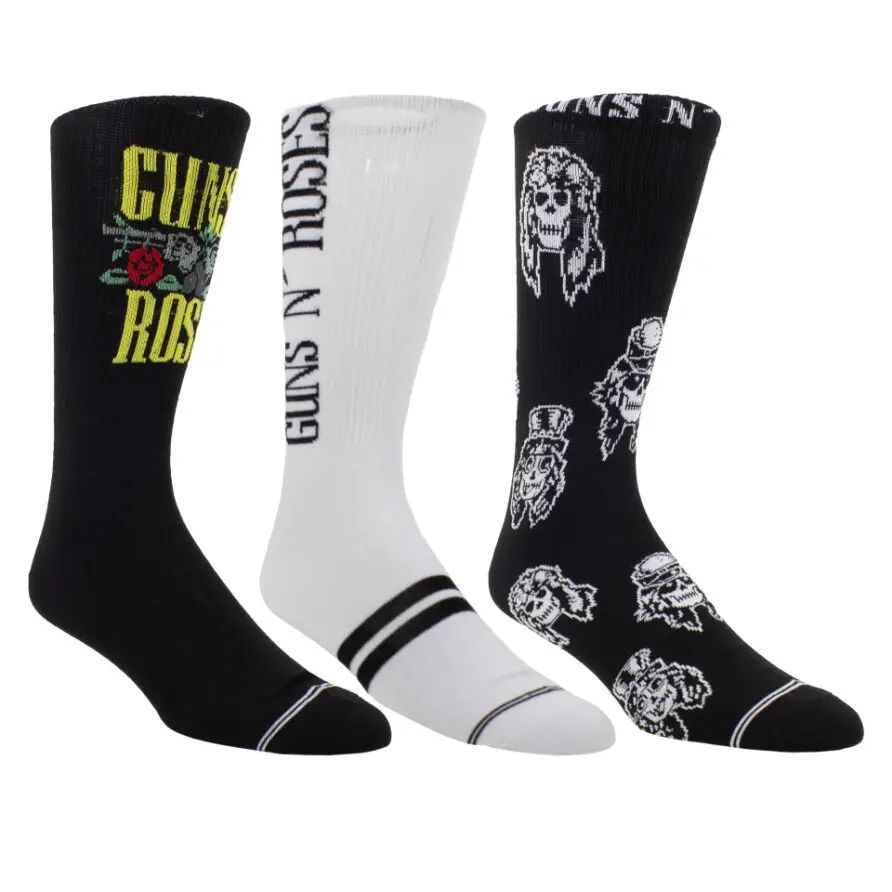 Guns N Roses - Crew Socks (3 Pack In Gift Box)