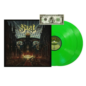 Ghost - Meliora Deluxe 10th Anniversary (Neon Green 2LP Meliora + Popestar incl. Collectable Mummy Dust Buck) - Vinyl - New - PRE-ORDER