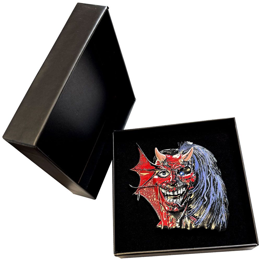 Iron Maiden - Enamel Pin Badge Boxed Large Premium - Purgatory Eddie - COMING SOON