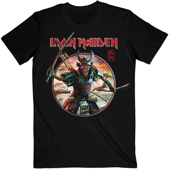 Iron Maiden - Senjutsu Eddie Samurai Black Shirt - COMING SOON
