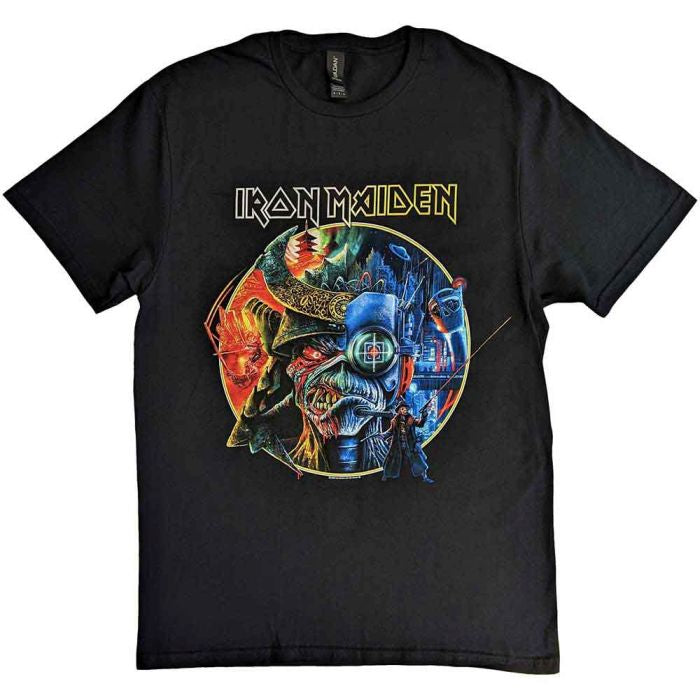 Iron Maiden - The Future Past Tour Graphic Black Shirt