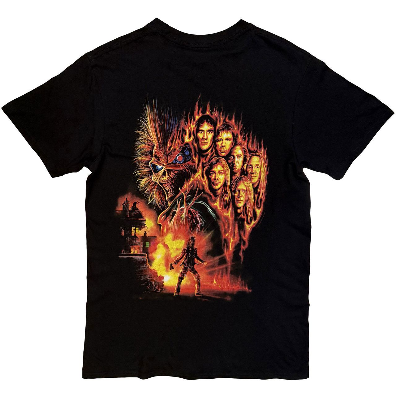 Iron Maiden - Burning Ambition Black Shirt - 100% Official Merchandise - COMING SOON