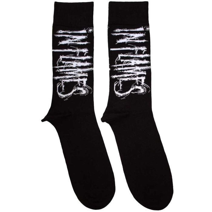 In Flames - Crew Socks (Fits Sizes 7 to 11) - Logo