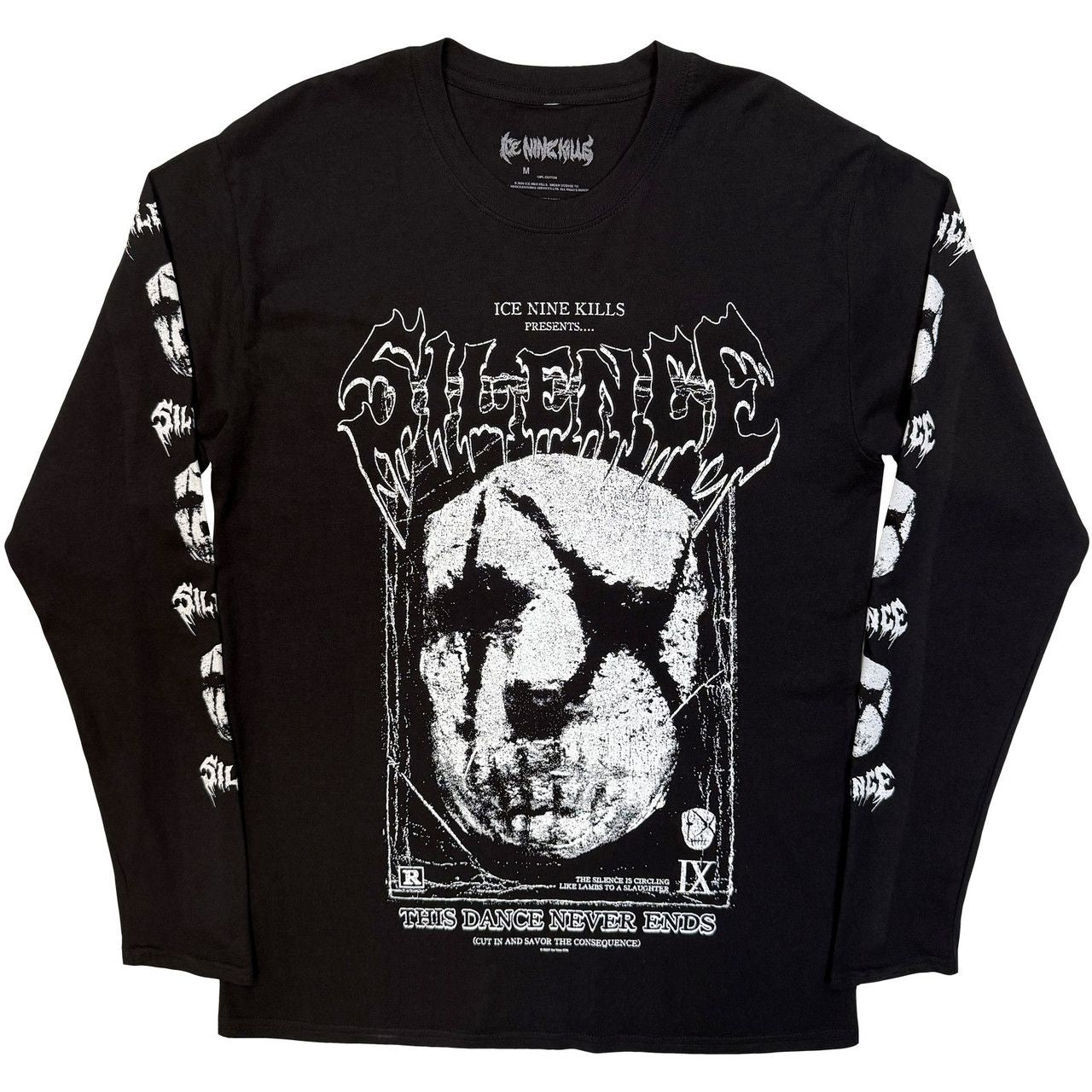 Ice Nine Kills - The Dance Never Ends Black Long Sleeve Shirt - 100% Official Merchandise - COMING SOON