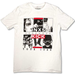INXS - Kick Tour 1988 White Shirt