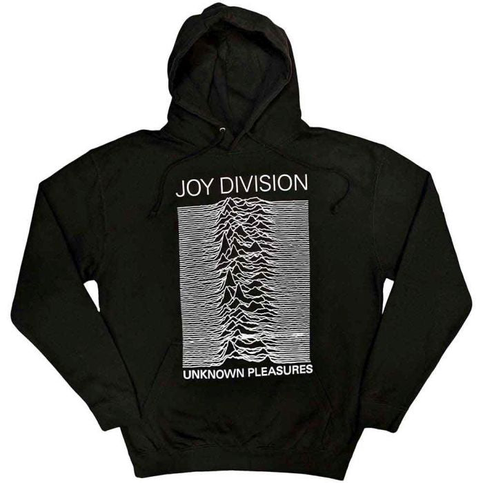 Joy Division - Pullover Black Hoodie (Unknown Pleasures) - COMING SOON