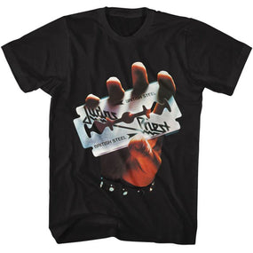 Judas Priest - 3XL, 4XL, 5XL British Steel Black Shirt