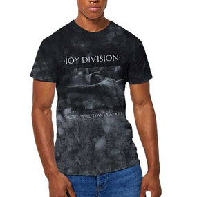 Joy Division - Tear Us Apart Dip-Dye Black Shirt
