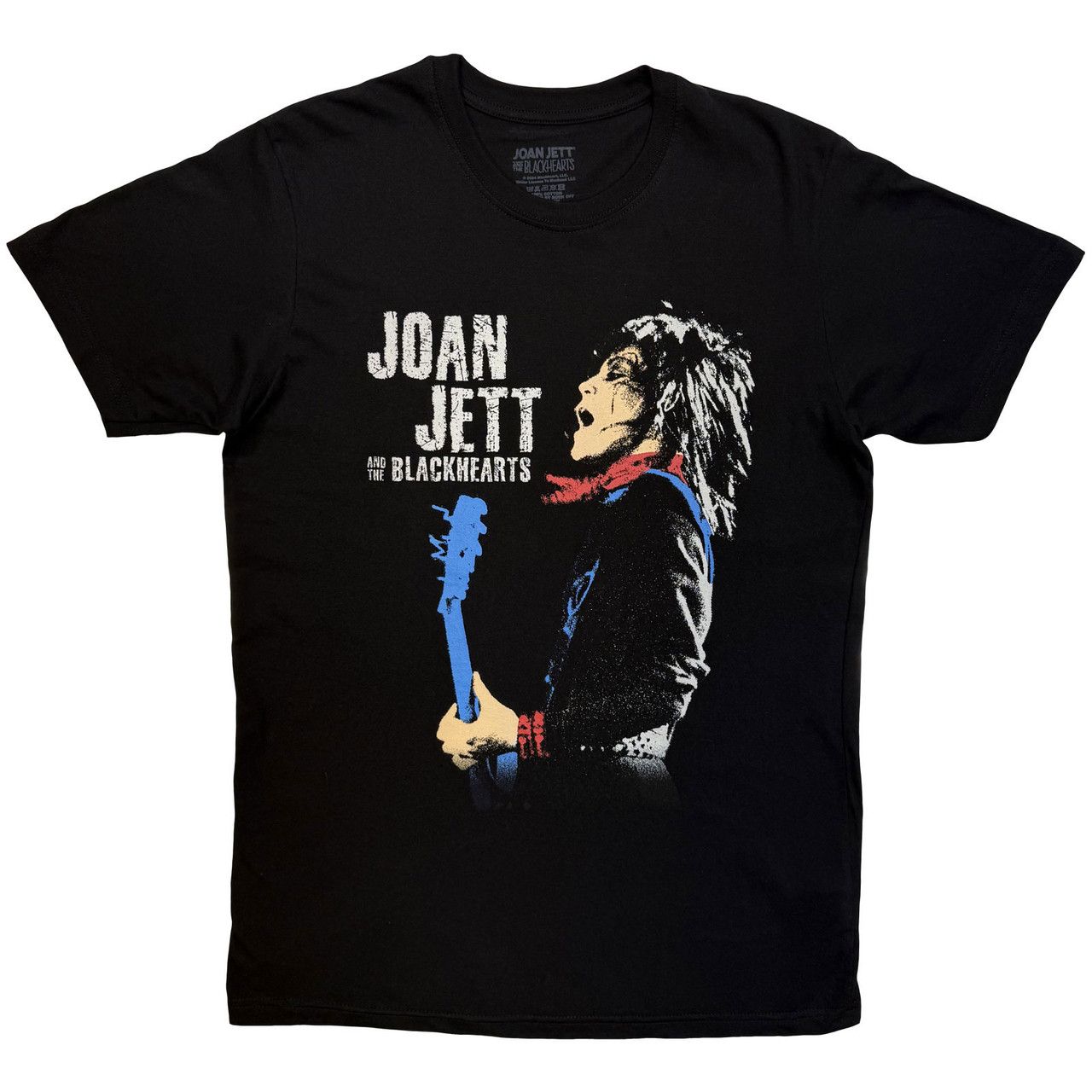 Jett, Joan & The Blackhearts - Guitar Black Shirt - 100% Official Merchandise - COMING SOON