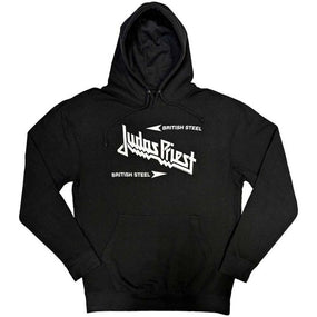 Judas Priest - Pullover Black Hoodie (British Steel)