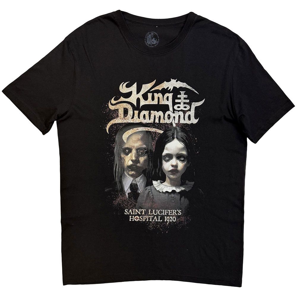 King Diamond - Saint Lucifer's Hospital 1920 Black Shirt - 100% Official Merchandise - COMING SOON