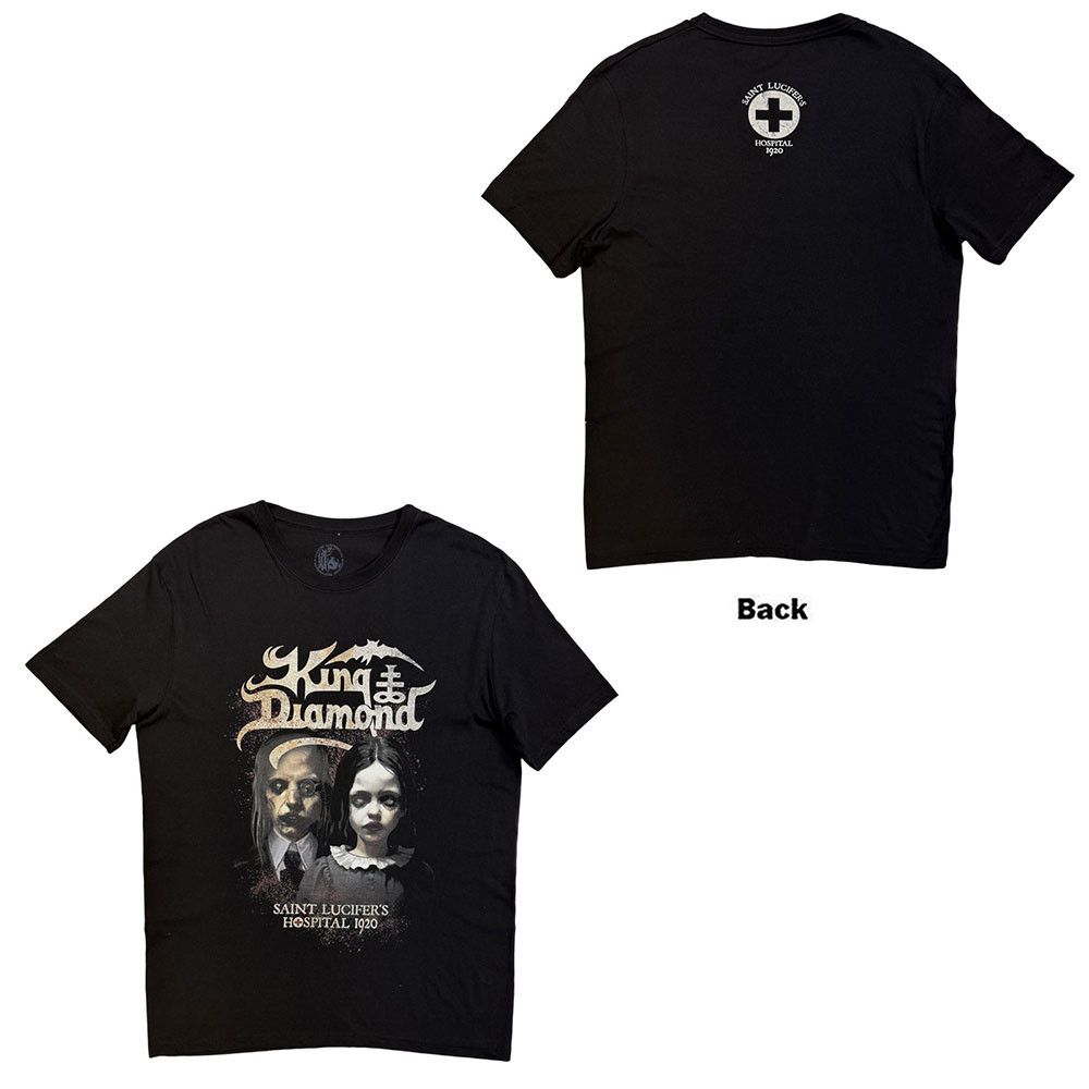 King Diamond - Saint Lucifer's Hospital 1920 Black Shirt - 100% Official Merchandise - COMING SOON