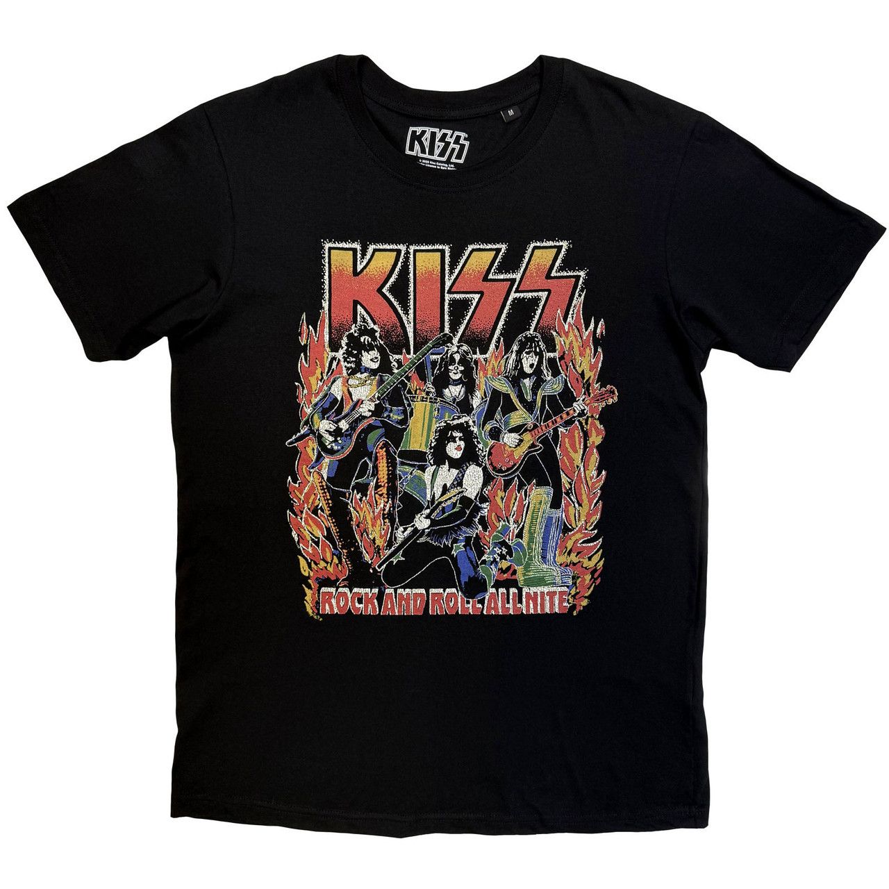 Kiss - Rock N Roll All Nite Black Shirt - 100% Official Merchandise - COMING SOON