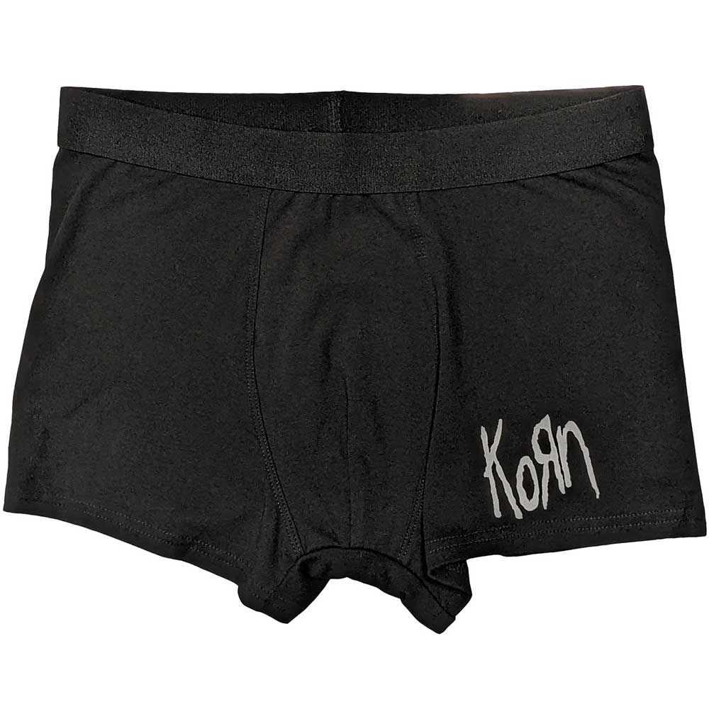 Korn - Logo Black Cotton Undies - COMING SOON