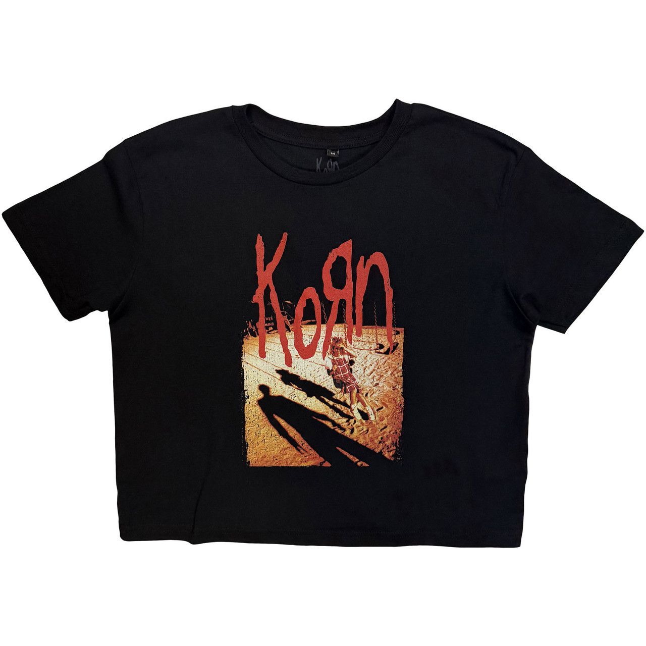 Korn - Korn Album Womens Black Crop Top - COMING SOON