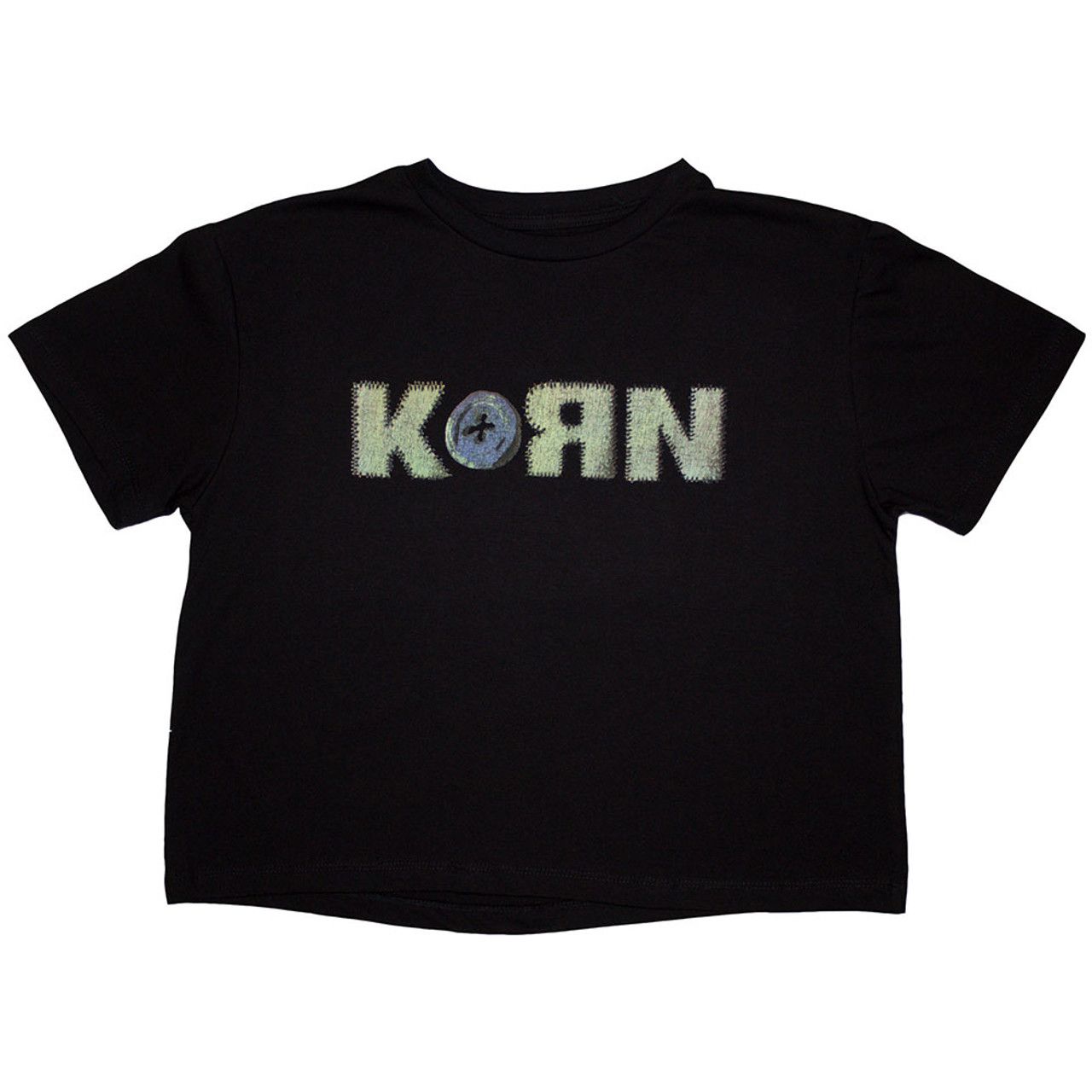 Korn - Issues Black Crop Top