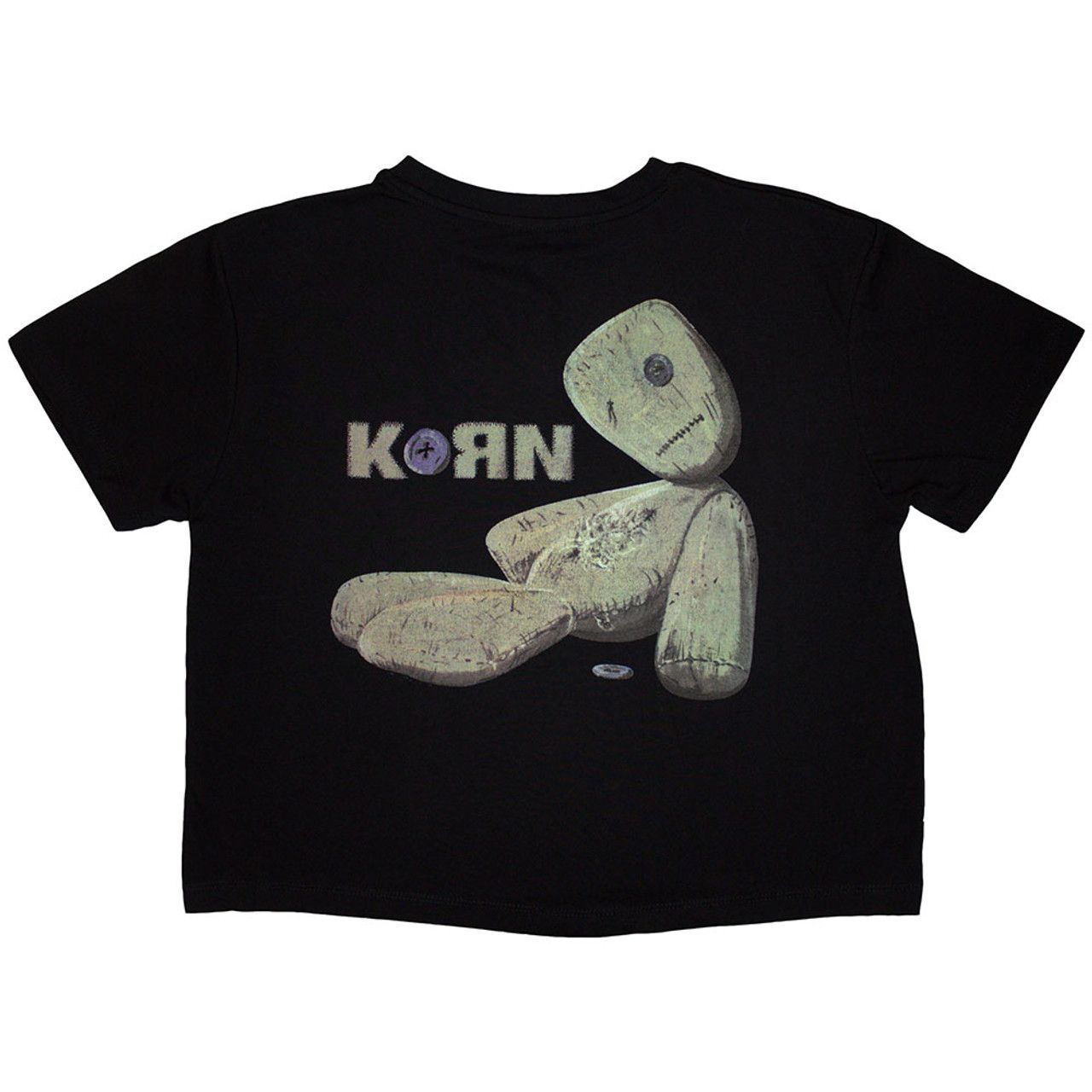 Korn - Issues Black Crop Top