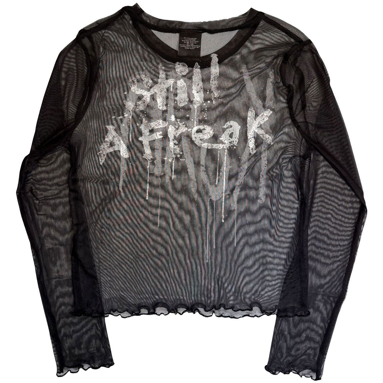 Korn - Still A Freak Womens Black Long Sleeve Mesh Top - 100% Official Merchandise - COMING SOON