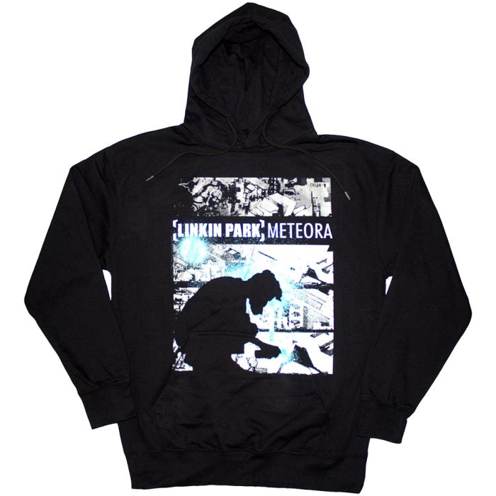 Linkin Park - Pullover Black Hoodie (Meteora Drip Collage)
