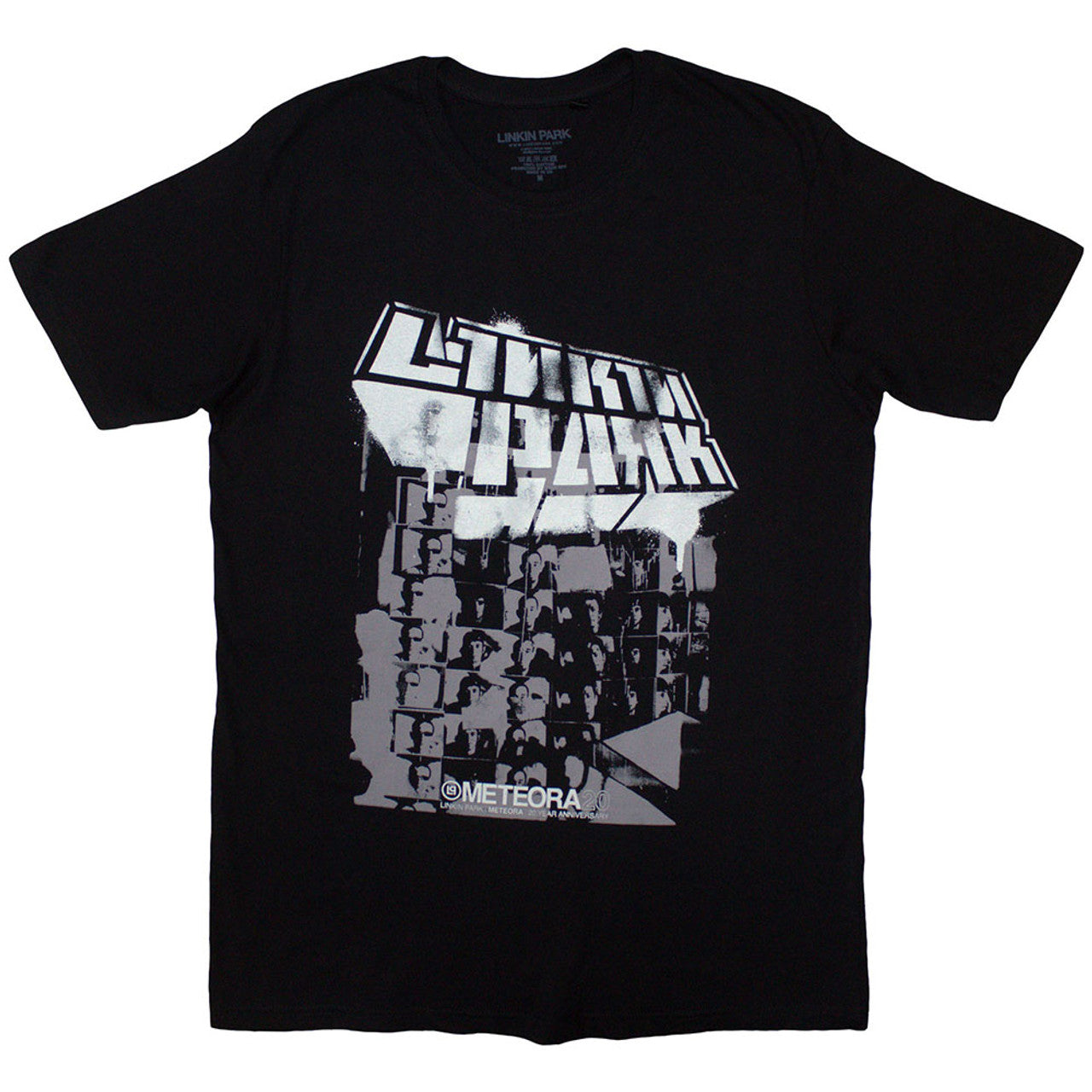 Linkin Park - Spray Collage Black Shirt - 100% Official Merchandise