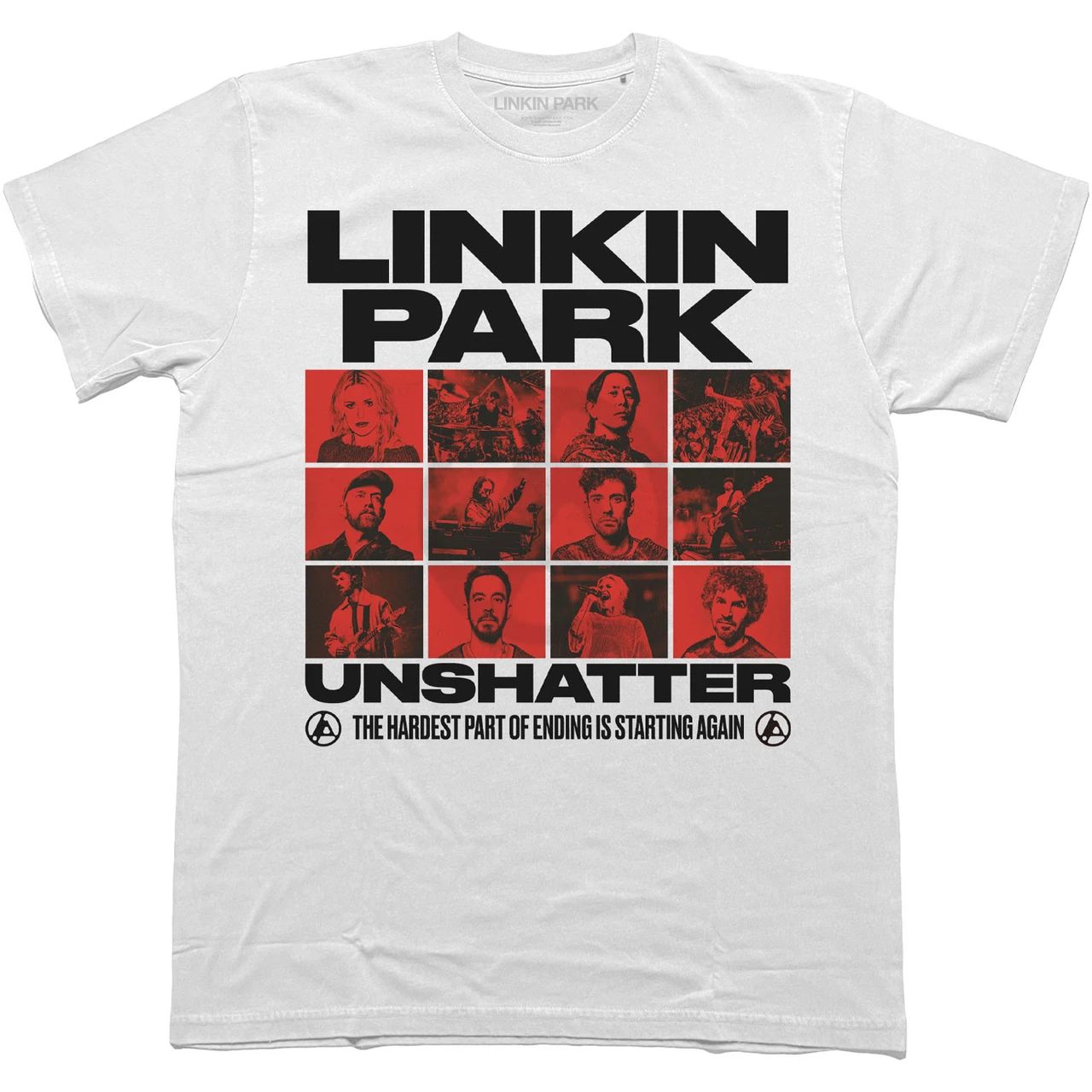 Linkin Park - Unshatter White Shirt - 100% Official Merchandise - COMING SOON