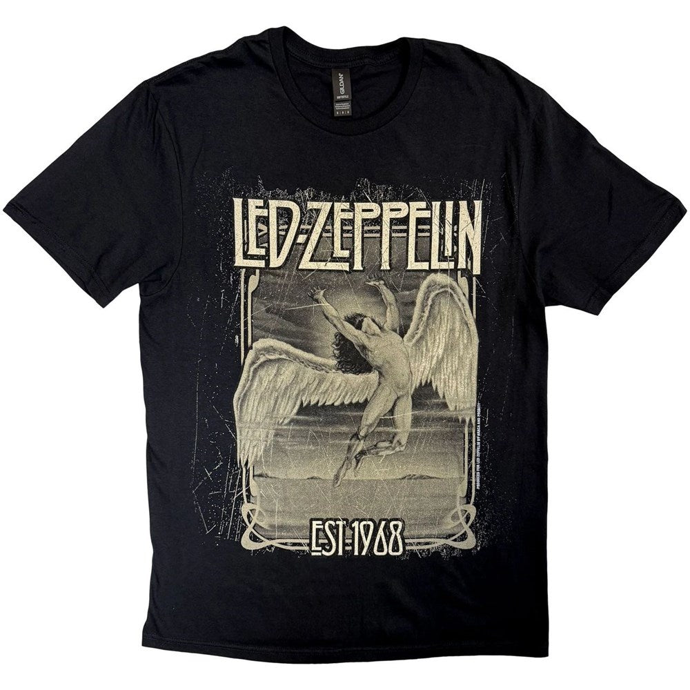 Led Zeppelin - Est 1968 Black Shirt - 100% Official Merchandise - COMING SOON