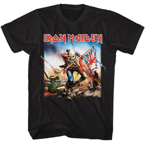Iron Maiden - 3XL, 4XL, 5XL Trooper Black Shirt