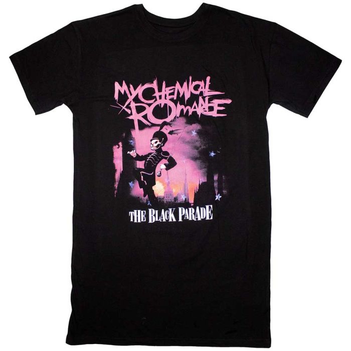 My Chemical Romance - March Womens Fitted Black Dress Shirt