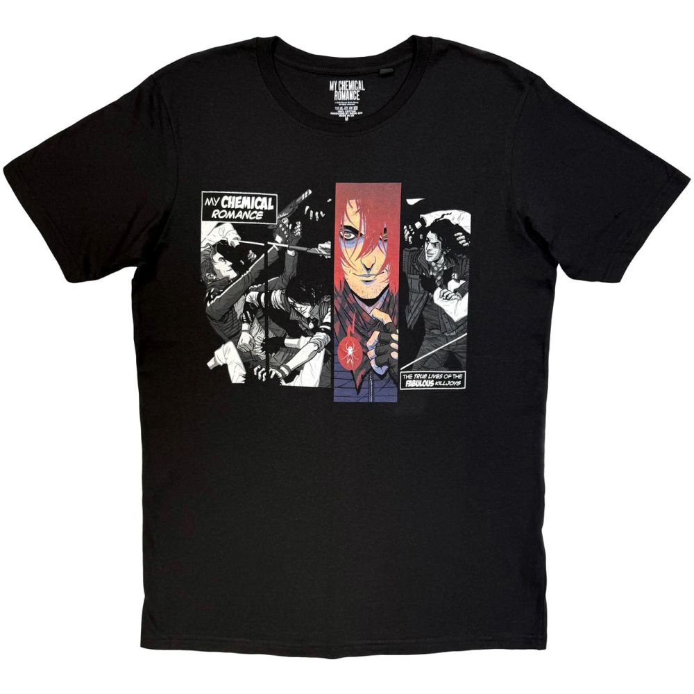 My Chemical Romance - Fabulous Killjoys Black Shirt - 100% Official Merchandise - COMING SOON