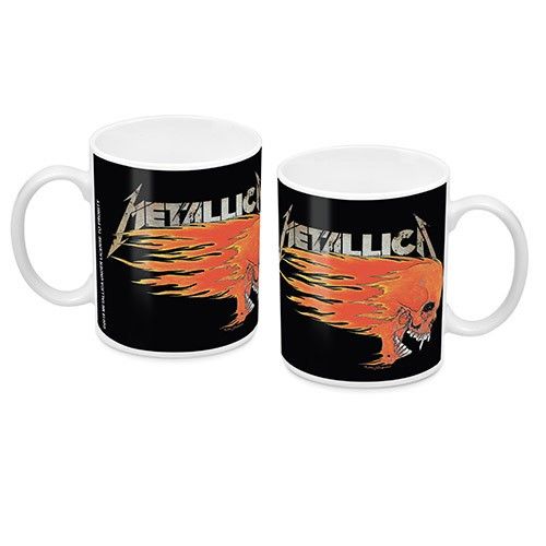 Metallica - Mug (Flaming Skull)