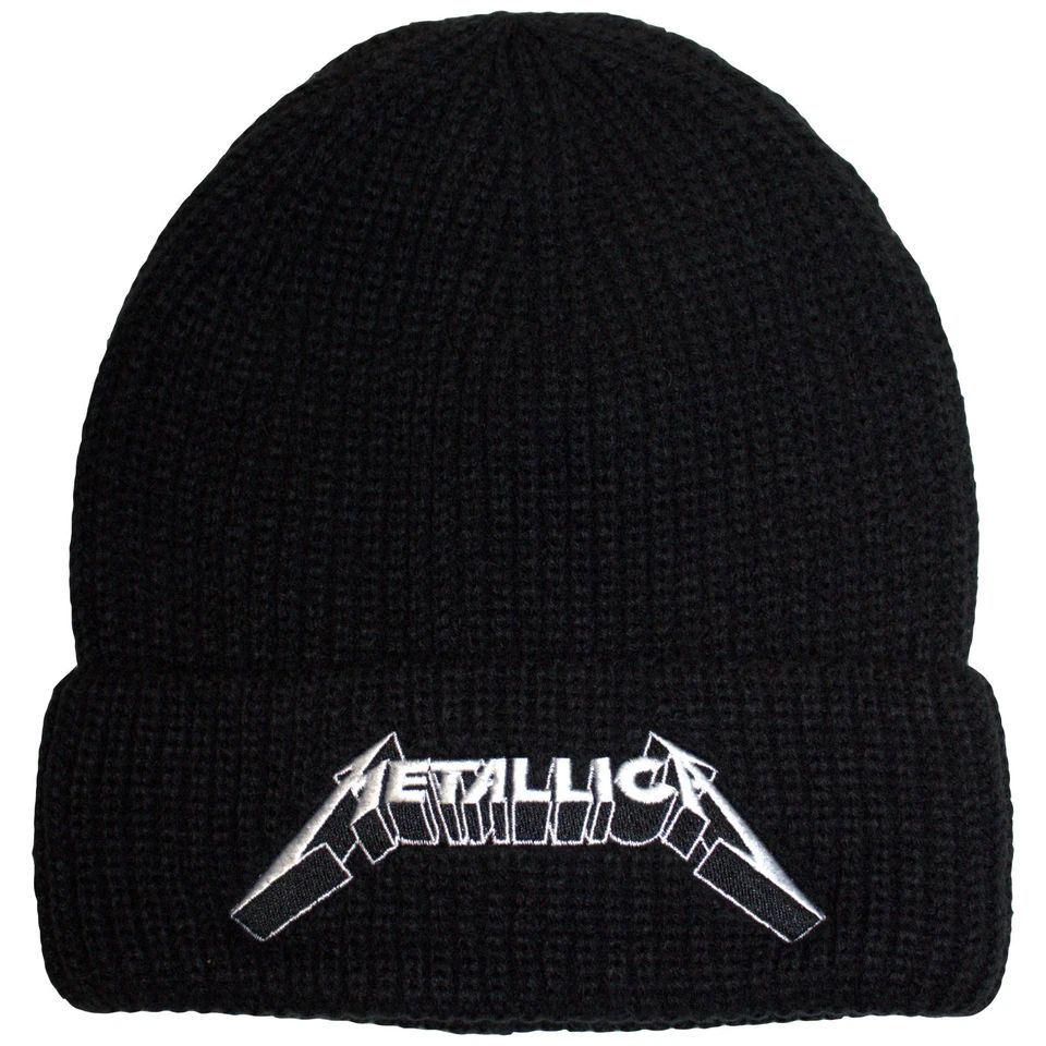 Metallica - Knit Beanie - Embroidered - 3D Logo - COMING SOON