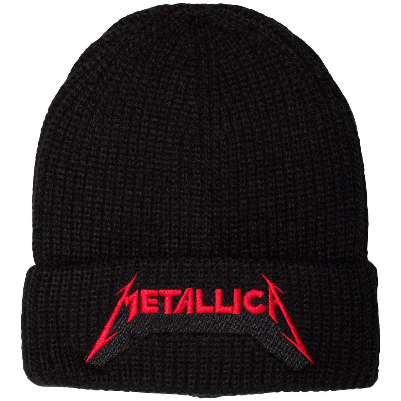 Metallica - Knit Beanie - Embroidered - Red Logo - COMING SOON