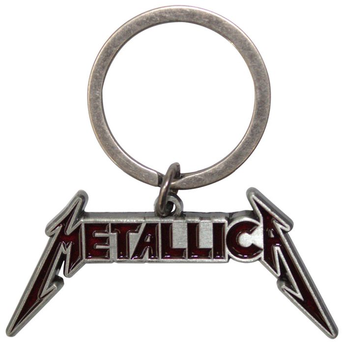 Metallica - Keyring (Deep Red Logo)