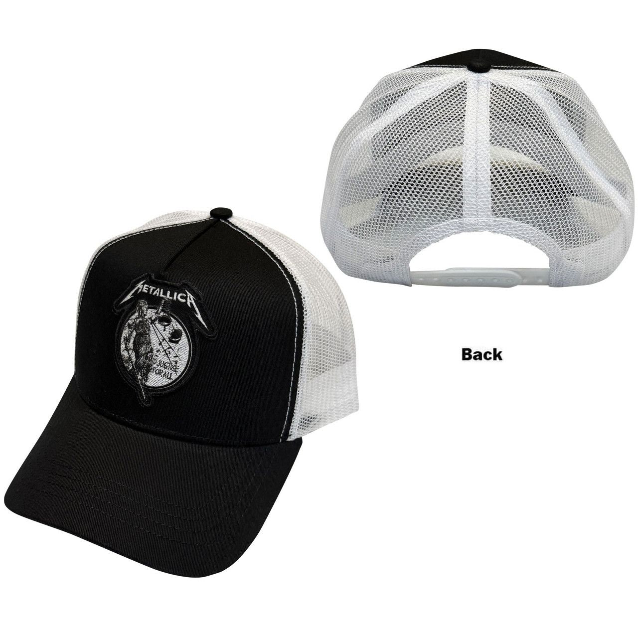 Metallica - Mesh Back Truckers Cap (And Justice For All) - COMING SOON