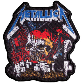Metallica - MOP Skull (75mm x 85mm) Sew-On Patch
