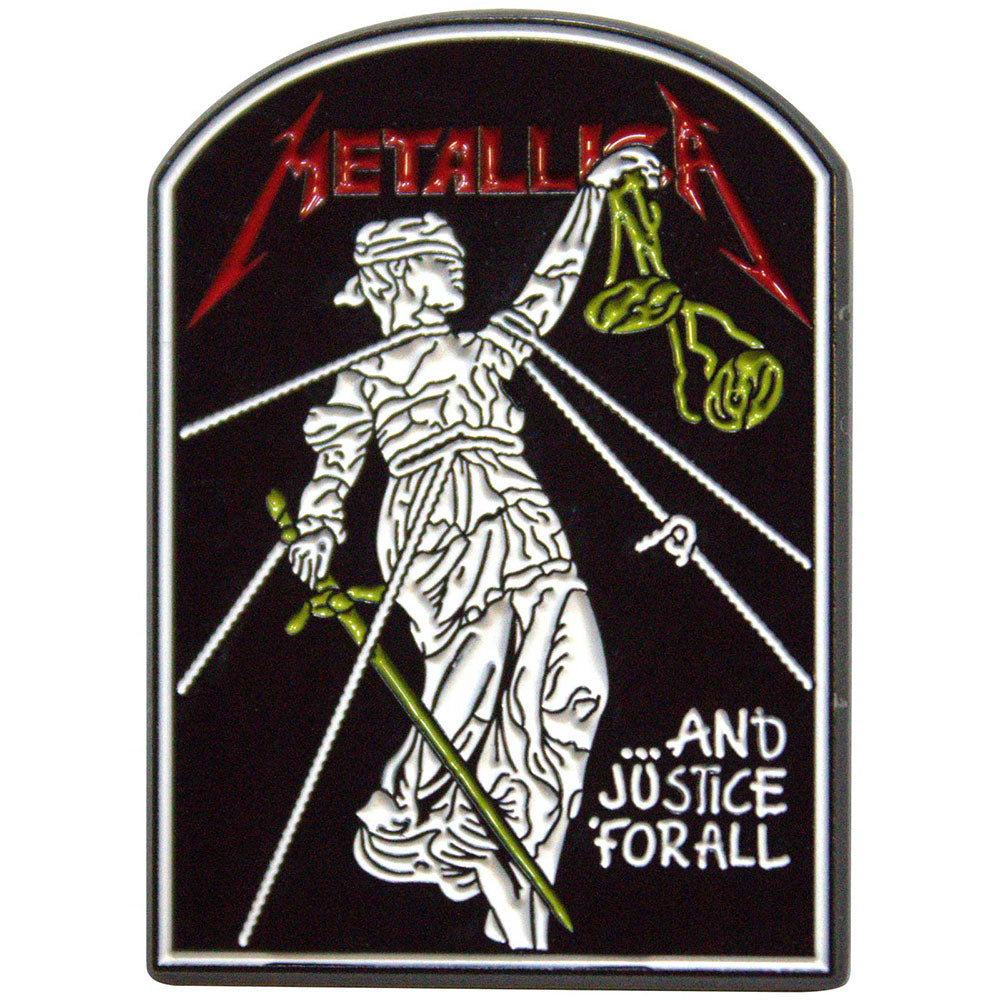 Metallica - Pin Badge - And Justice For All